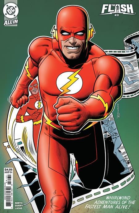 DC Comics NEW THIS WEEK FLASH #31 CVR C BRIAN BOLLAND CARD STOCK VAR (VF/NM)