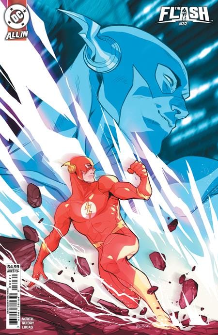 DC Comics NEW THIS WEEK FLASH #32 CVR B KARL KERSCHL CARD STOCK VAR (VF/NM)