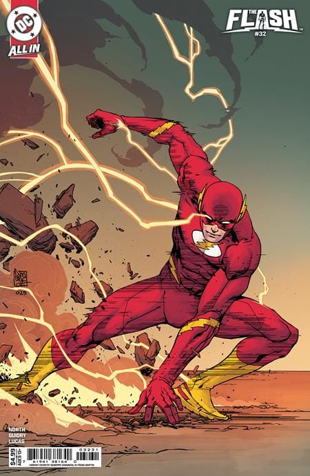 DC Comics NEW THIS WEEK FLASH #32 CVR C GIUSEPPE CAMUNCOLI CARD STOCK VAR (VF/NM)