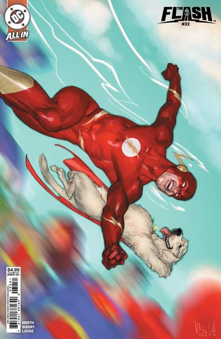 DC Comics NEW THIS WEEK FLASH #32 CVR E BEN CALDWELL APRIL DROOLS CARD STOCK VAR (VF/NM)