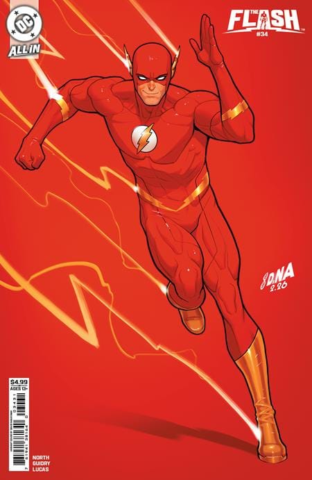 DC Comics NEW THIS WEEK FLASH #34 CVR C DAVID NAKAYAMA CARD STOCK VAR (VF/NM)