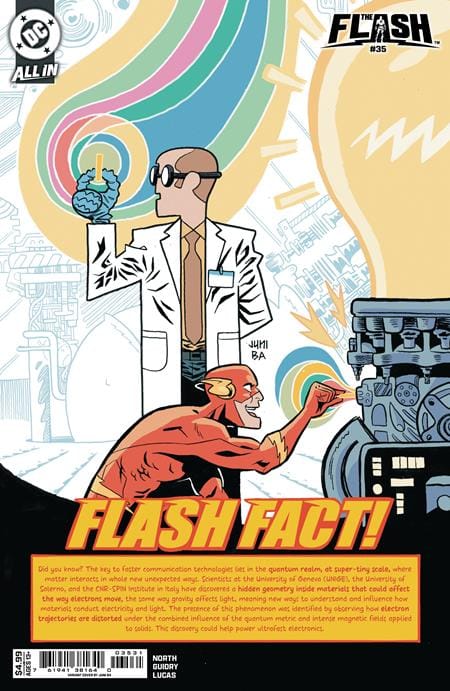DC Comics NEW THIS WEEK FLASH #35 CVR C JUNI BA CARD STOCK VAR (VF/NM)