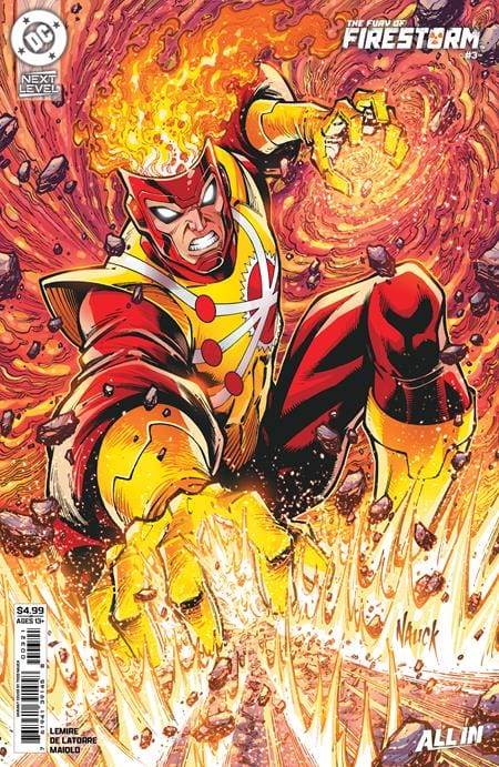 DC Comics NEW THIS WEEK FURY OF FIRESTORM #3 (OF 8) CVR B TODD NAUCK CARD STOCK VAR (VF/NM)