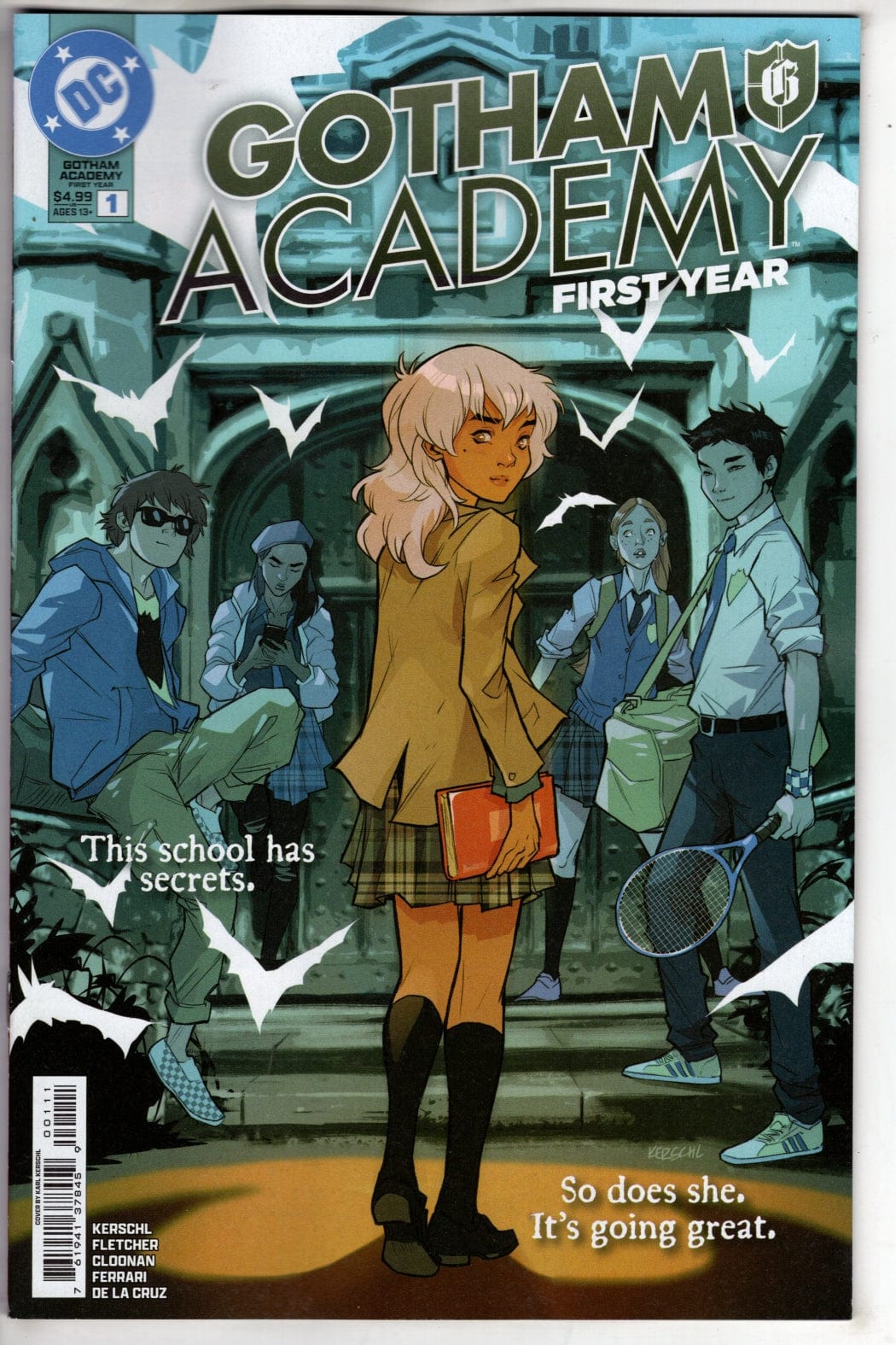 DC Comics NEW THIS WEEK GOTHAM ACADEMY FIRST YEAR #1 (OF 6) CVR A KARL KERSCHL