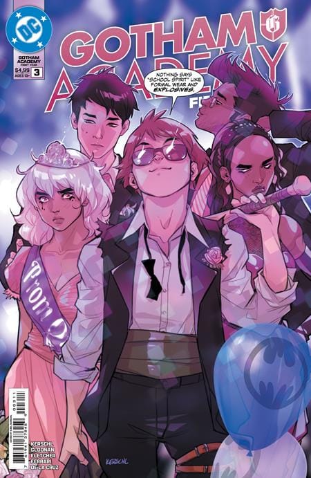 DC Comics NEW THIS WEEK GOTHAM ACADEMY FIRST YEAR #3 (OF 6) CVR A KARL KERSCHL