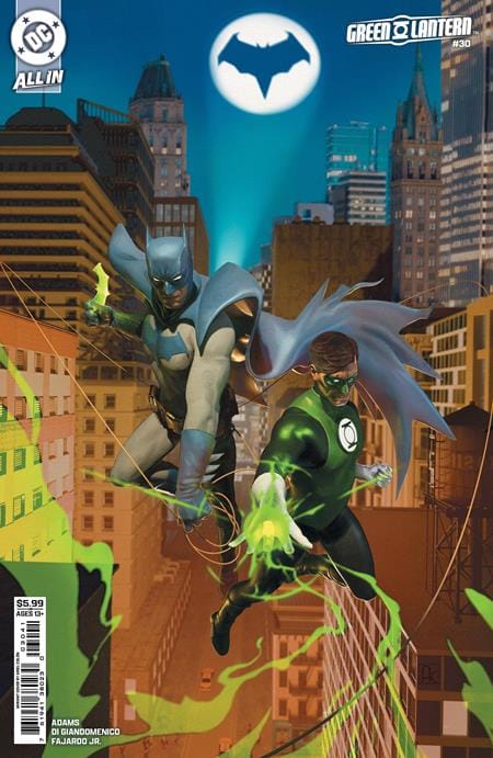 DC Comics NEW THIS WEEK GREEN LANTERN #30 CVR D ARIEL COLON CARD STOCK VAR