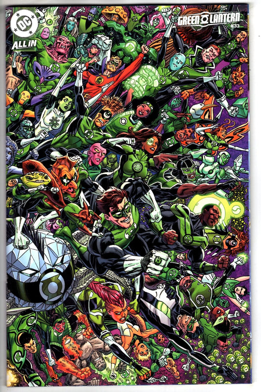 DC Comics NEW THIS WEEK GREEN LANTERN #33 CVR F SCOTT KOBLISH LEGACY WRAPAROUND CARD STOCK VAR (#600) (VF/NM)