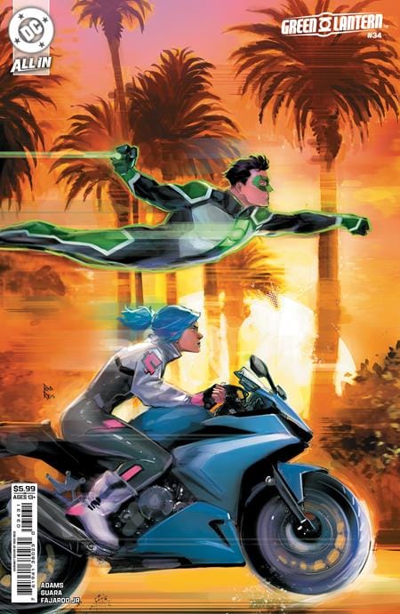 DC Comics NEW THIS WEEK GREEN LANTERN #34 CVR C ROD REIS CARD STOCK VAR (VF/NM)