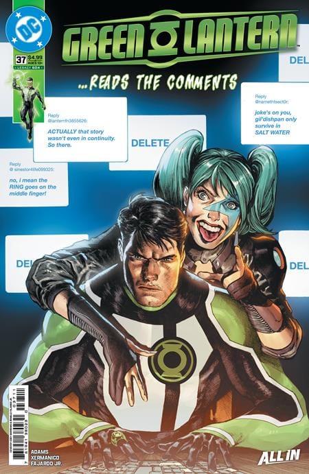 DC Comics NEW THIS WEEK GREEN LANTERN #37 CVR A EDDY BARROWS (VF/NM)