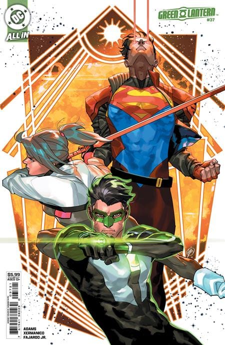 DC Comics NEW THIS WEEK GREEN LANTERN #37 CVR B YASMINE PUTRI CARD STOCK VAR (VF/NM)