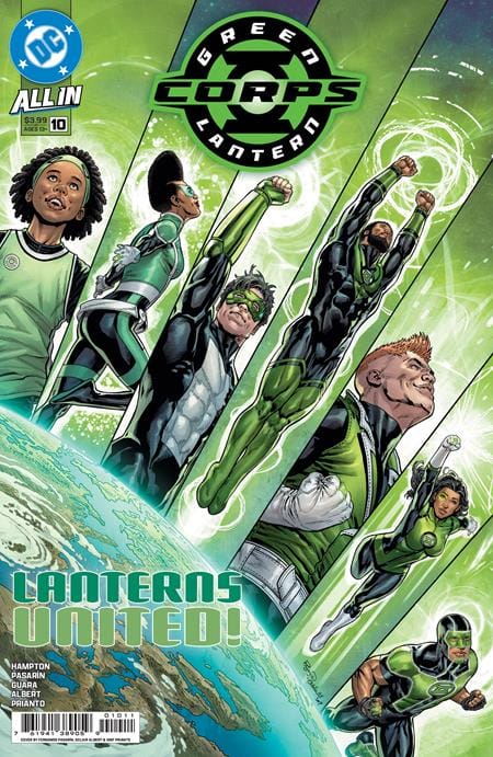DC Comics NEW THIS WEEK GREEN LANTERN CORPS #10 CVR A FERNANDO PASARIN & OCLAIR ALBERT [VF/NM]