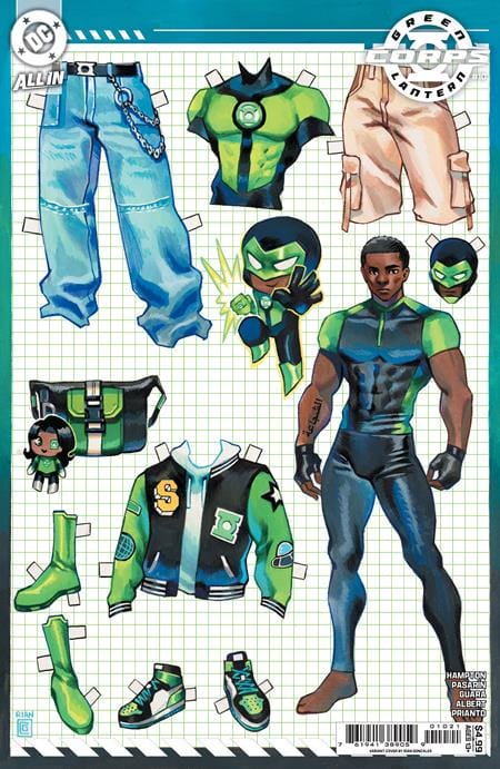 DC Comics NEW THIS WEEK GREEN LANTERN CORPS #10 CVR B RIAN GONZALES CARD STOCK VAR [VF/NM]