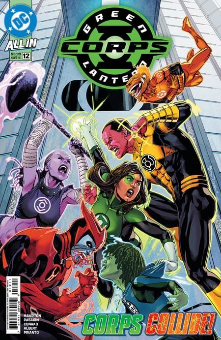 DC Comics NEW THIS WEEK GREEN LANTERN CORPS #12 CVR A FERNANDO PASARIN & OCLAIR ALBERT (VF/NM)