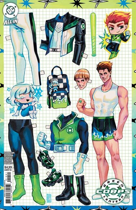 DC Comics NEW THIS WEEK GREEN LANTERN CORPS #12 CVR B RIAN GONZALES CARD STOCK VAR (VF/NM)