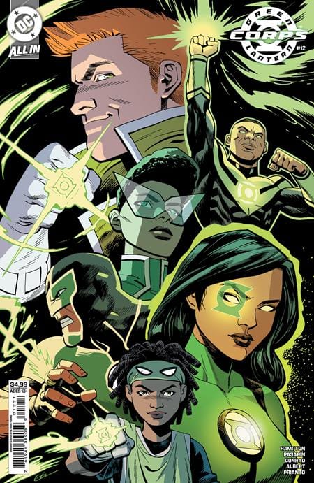 DC Comics NEW THIS WEEK GREEN LANTERN CORPS #12 CVR D ETHAN YOUNG CARD STOCK VAR (VF/NM)