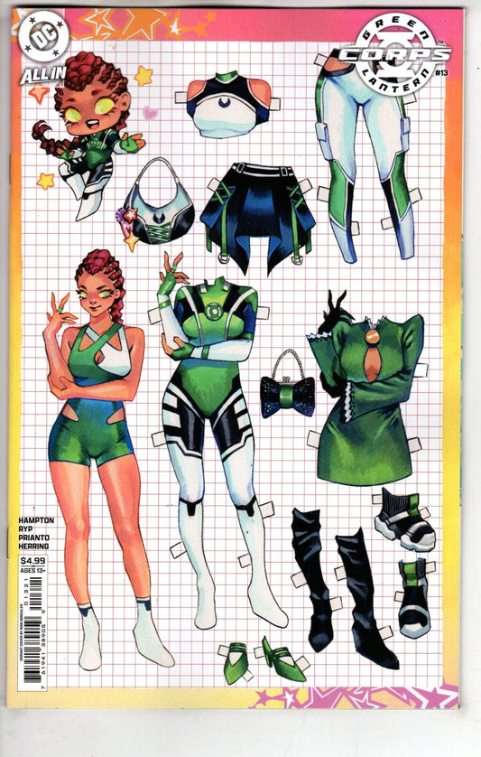 DC Comics NEW THIS WEEK GREEN LANTERN CORPS #13 CVR B RIAN GONZALES CARD STOCK VAR (VF/NM)