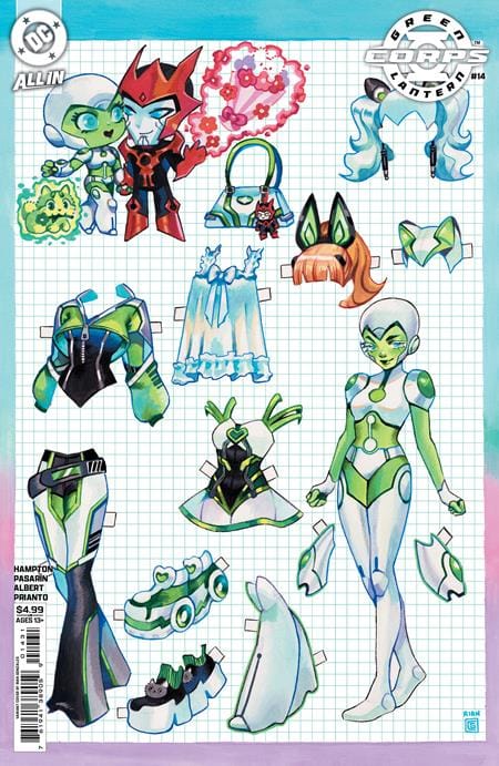 DC Comics NEW THIS WEEK GREEN LANTERN CORPS #14 CVR C SCOTT GODLEWSKI CARD STOCK VAR (VF/NM)