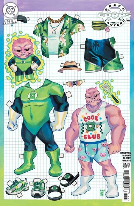 DC Comics NEW THIS WEEK GREEN LANTERN CORPS #15 CVR C RIAN GONZALES CARD STOCK VAR (VF/NM)