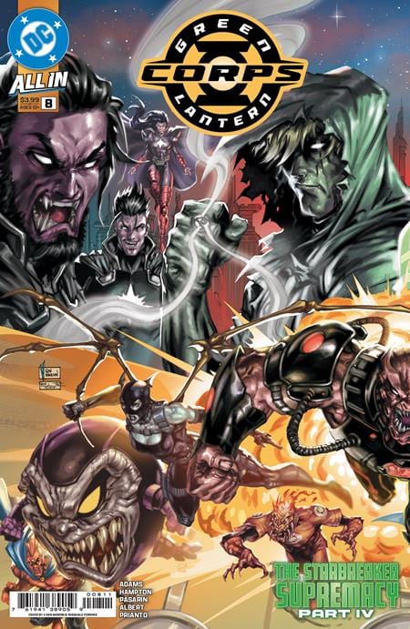 DC Comics NEW THIS WEEK GREEN LANTERN CORPS #8 CVR A V KEN MARION (STARBREAKER SUPREMACY)