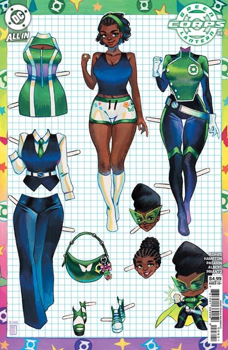 DC Comics NEW THIS WEEK GREEN LANTERN CORPS #8 CVR B RIAN GONZALES CARD STOCK VAR (STARBREAKER SUPREMACY)