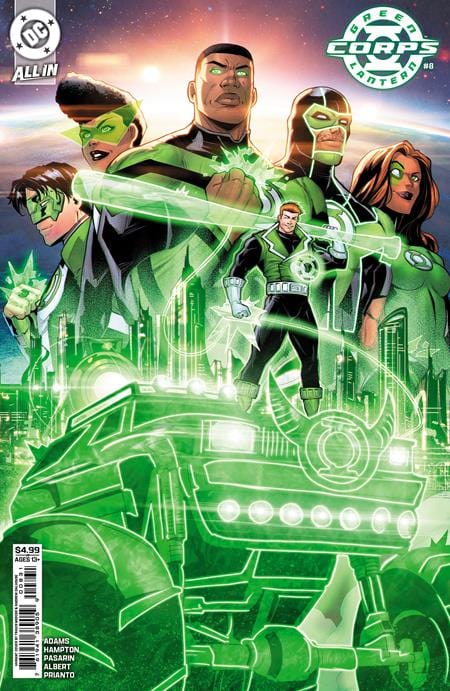 DC Comics NEW THIS WEEK GREEN LANTERN CORPS #8 CVR C TRAVIS MERCER CARD STOCK VAR (STARBREAKER SUPREMACY)