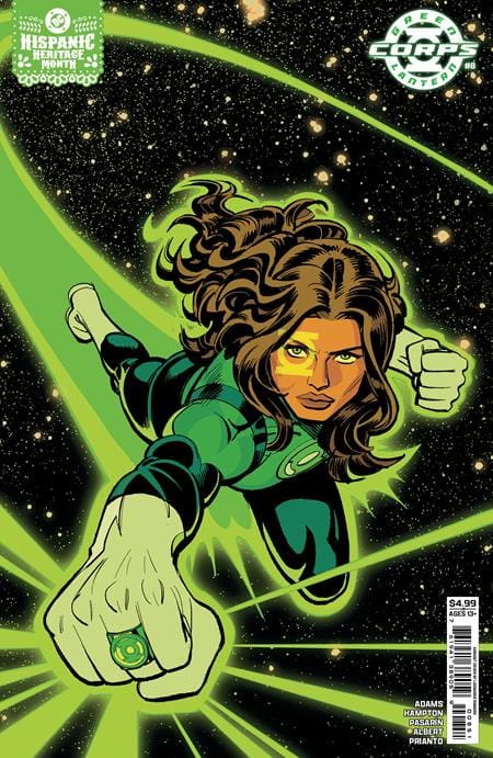 DC Comics NEW THIS WEEK GREEN LANTERN CORPS #8 CVR D LEONARDO ROMERO HISPANIC HERITAGE MONTH JESSICA CRUZ CARD STOCK VAR (STARBREAKER SUPREMACY)