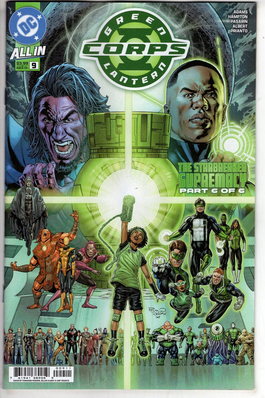 DC Comics NEW THIS WEEK GREEN LANTERN CORPS #9 CVR A FERNANDO PASARIN & OCLAIR ALBERT (STARBREAKER SUPREMACY)