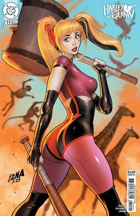 DC Comics NEW THIS WEEK HARLEY QUINN #54 CVR B DAVID NAKAYAMA CARD STOCK VAR