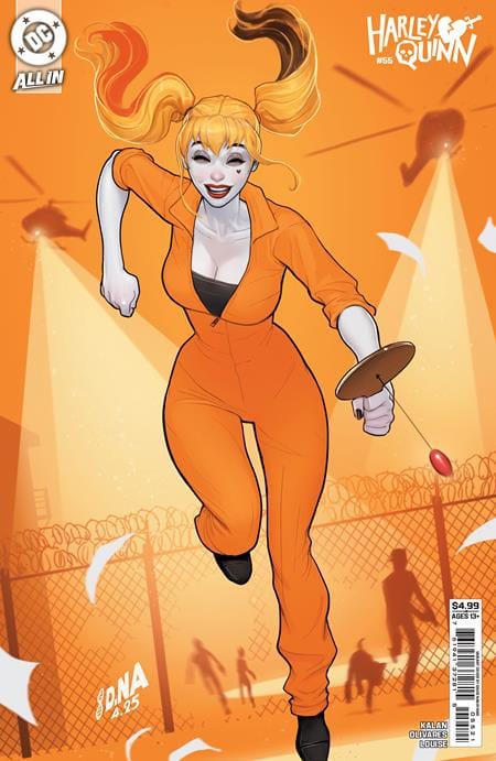 DC Comics NEW THIS WEEK HARLEY QUINN #55 CVR B DAVID NAKAYAMA CARD STOCK VAR