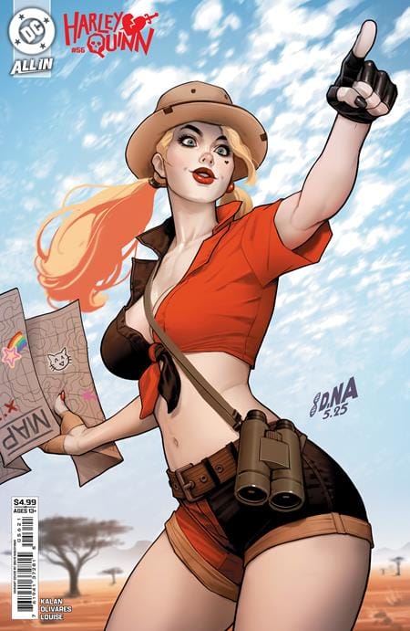 DC Comics NEW THIS WEEK HARLEY QUINN #56 CVR B DAVID NAKAYAMA CARD STOCK VAR