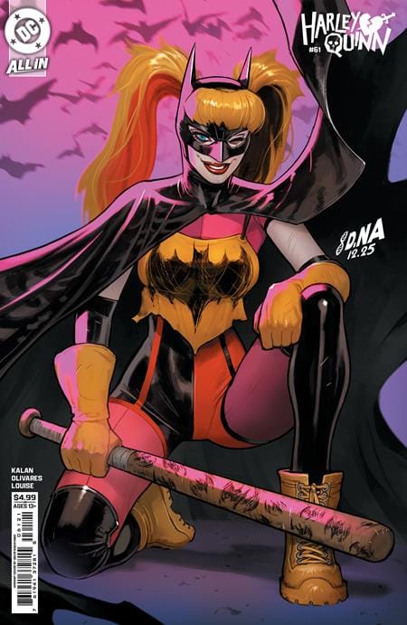 DC Comics NEW THIS WEEK HARLEY QUINN #61 CVR B DAVID NAKAYAMA CARD STOCK VAR (VF/NM)
