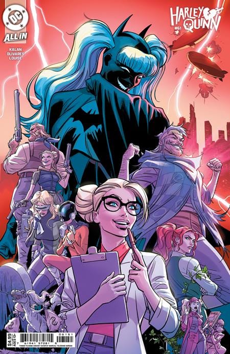 DC Comics NEW THIS WEEK HARLEY QUINN #61 CVR E MARCIAL TOLEDANO VARGAS THINGS TO COME CARD STOCK VAR (VF/NM)