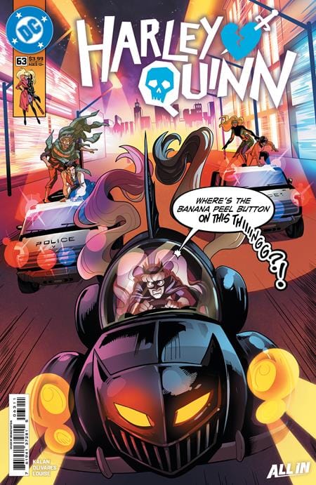 DC Comics NEW THIS WEEK HARLEY QUINN #63 CVR A BRANDT&STEIN (VF/NM)
