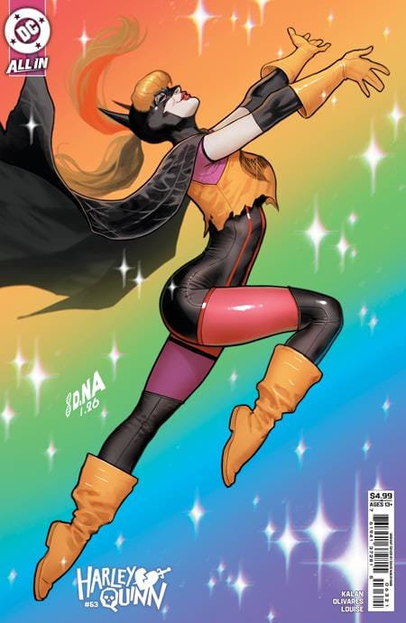 DC Comics NEW THIS WEEK HARLEY QUINN #63 CVR B DAVID NAKAYAMA CARD STOCK VAR (VF/NM)