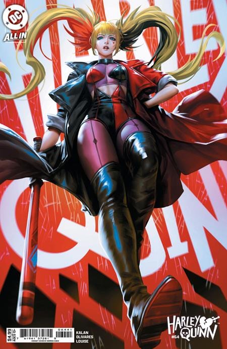 DC Comics NEW THIS WEEK HARLEY QUINN #64 CVR D DERRICK CHEW CARD STOCK VAR (VF/NM)