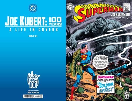 DC Comics NEW THIS WEEK JOE KUBERT 100 YEARS A LIFE IN COVERS #1 (ONE SHOT) CVR B JOE KUBERT FOIL VAR (VF/NM)