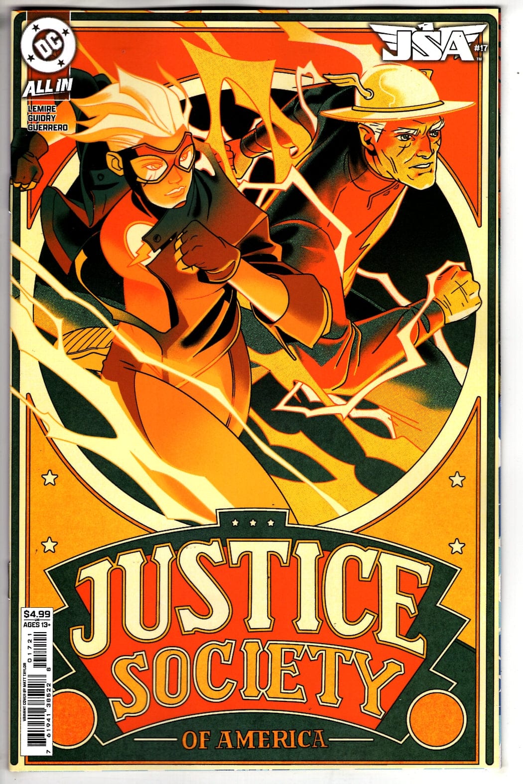 DC Comics NEW THIS WEEK JSA #17 CVR B  (VF/NM)