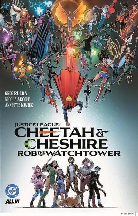 DC Comics NEW THIS WEEK JUSTICE LEAGUE CHEETAH AND CHESHIRE ROB THE WATCHTOWER TP (VF/NM)