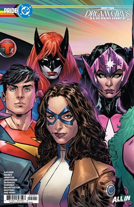 DC Comics NEW THIS WEEK JUSTICE LEAGUE DREAM GIRLS A DC PRIDE EVENT #2 (OF 4) CVR B PHIL JIMENEZ CONNECTING CARD STOCK VAR (VF/NM)