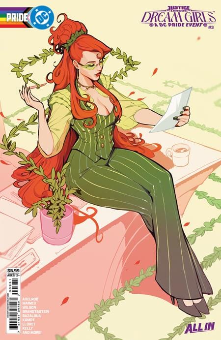 DC Comics NEW THIS WEEK JUSTICE LEAGUE DREAM GIRLS A DC PRIDE EVENT #3 (OF 4) CVR C OSCAR VEGA CARD STOCK VAR (VF/NM)