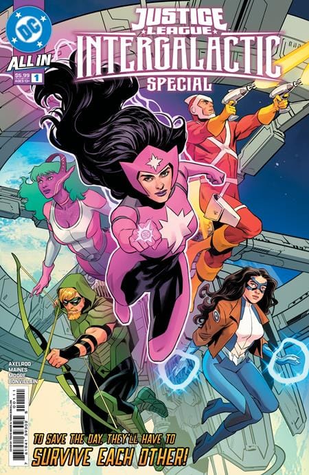 DC Comics NEW THIS WEEK JUSTICE LEAGUE INTERGALACTIC SPECIAL #1 (ONE SHOT) CVR A TRAVIS MOORE (VF/NM)