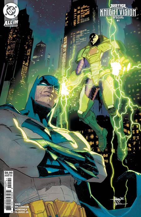 DC Comics NEW THIS WEEK JUSTICE LEAGUE KNIGHT VISION SPECIAL #1 (ONE SHOT) CVR D JAVIER FERNANDEZ CARD STOCK VAR (VF/NM)