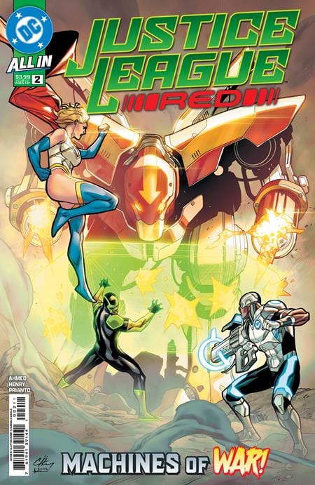 DC Comics NEW THIS WEEK JUSTICE LEAGUE RED #2 (OF 6) CVR A CLAYTON HENRY