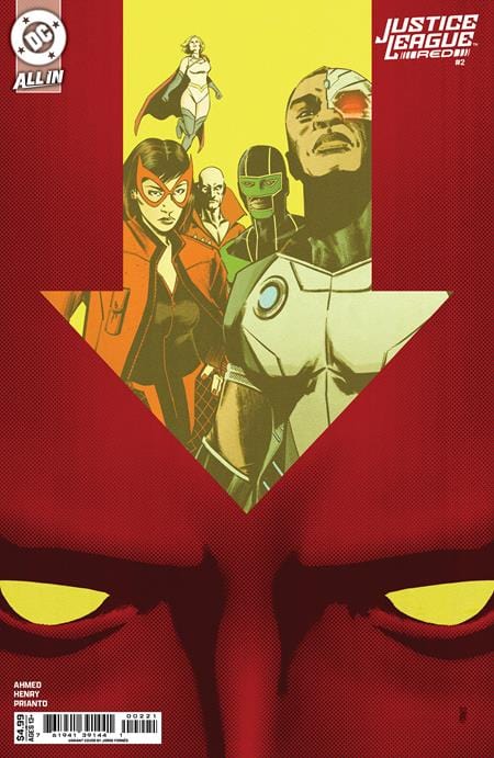 DC Comics NEW THIS WEEK JUSTICE LEAGUE RED #2 (OF 6) CVR B JORGE FORNES CARD STOCK VAR
