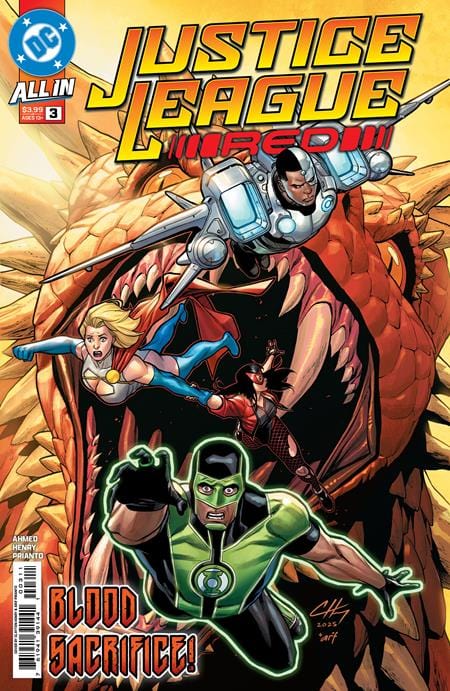 DC Comics NEW THIS WEEK JUSTICE LEAGUE RED #3 (OF 6) CVR A CLAYTON HENRY