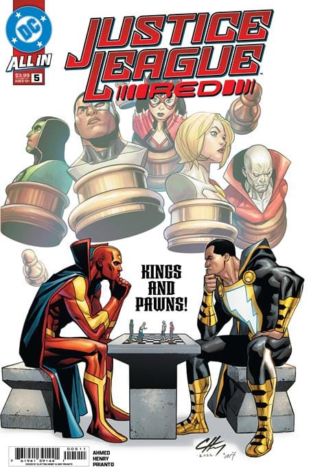 DC Comics NEW THIS WEEK JUSTICE LEAGUE RED #5 (OF 6) CVR A CLAYTON HENRY