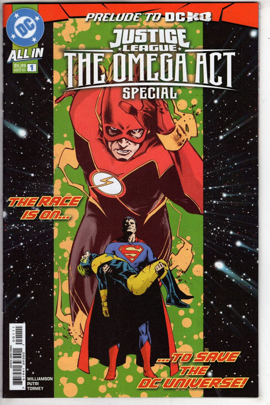 DC Comics NEW THIS WEEK JUSTICE LEAGUE THE OMEGA ACT SPECIAL #1 (ONE SHOT) CVR A JORGE FORNES (DC K.O.)