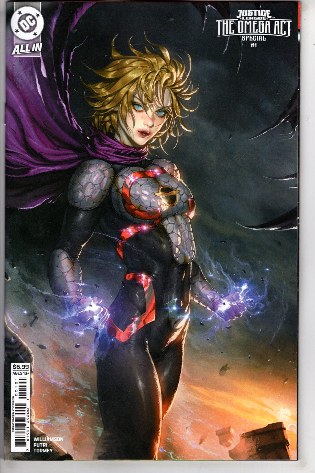 DC Comics NEW THIS WEEK JUSTICE LEAGUE THE OMEGA ACT SPECIAL #1 (ONE SHOT) CVR B KYUYONG EOM CARD STOCK VAR (DC K.O.)