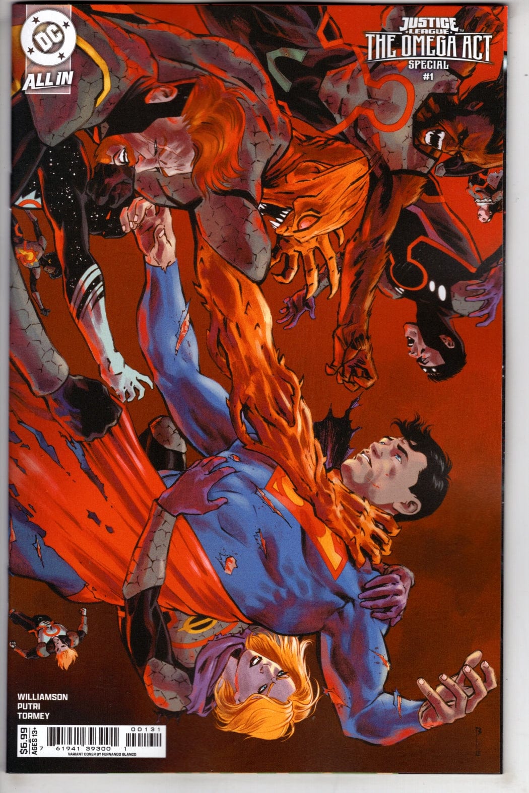 DC Comics NEW THIS WEEK JUSTICE LEAGUE THE OMEGA ACT SPECIAL #1 (ONE SHOT) CVR C FERNANDO BLANCO CARD STOCK VAR (DC K.O.)