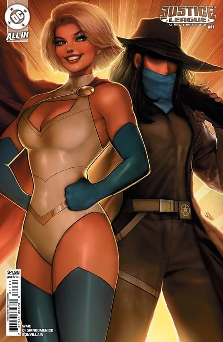 DC Comics NEW THIS WEEK JUSTICE LEAGUE UNLIMITED #11 CVR B NATHAN SZERDY CARD STOCK VAR